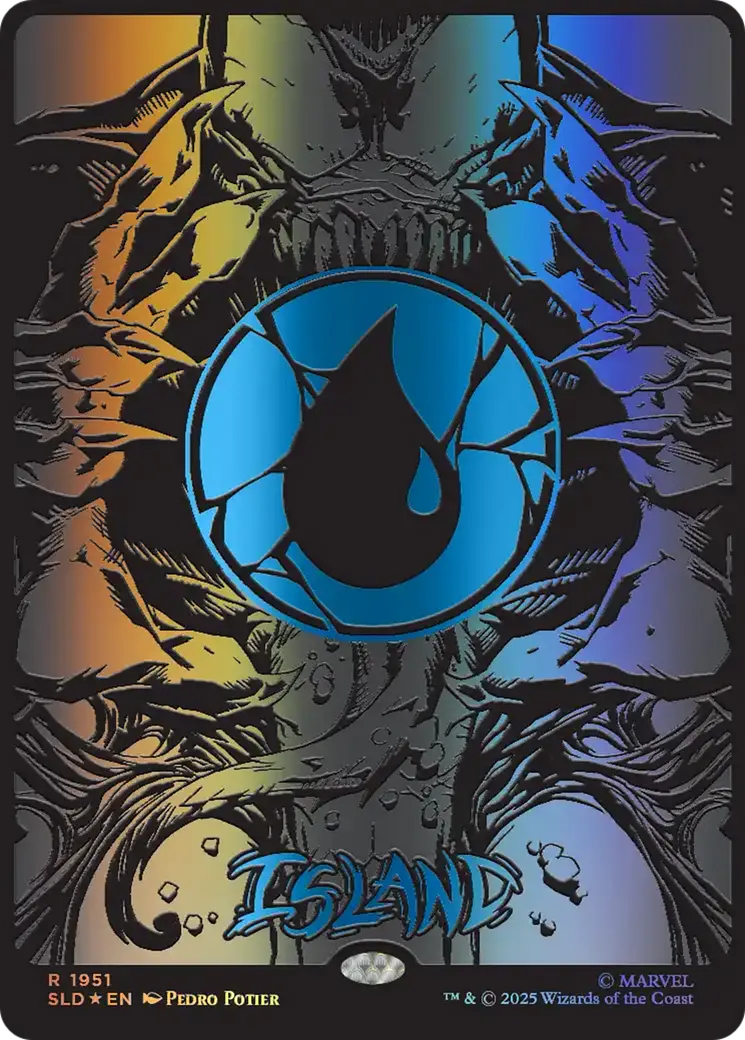 Island (1951) (Raised Foil) [Secret Lair Drop Series] 1