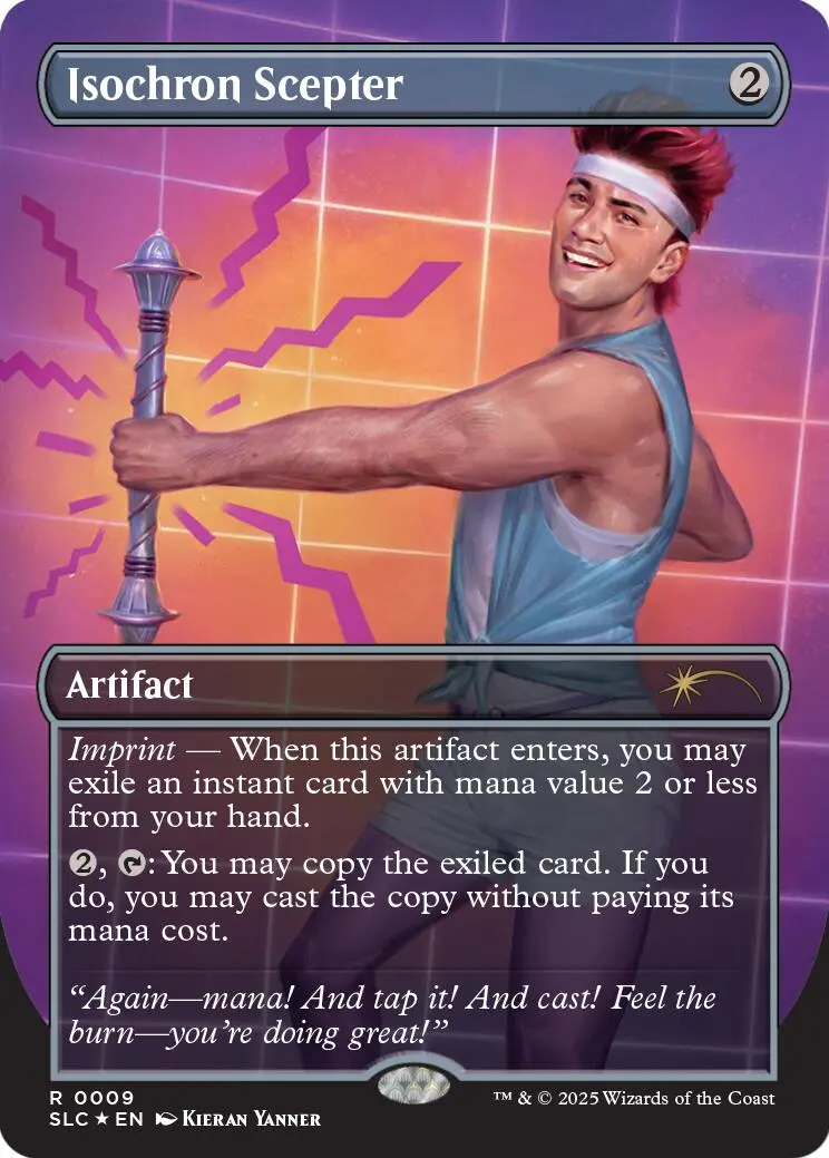 Isochron Scepter (Halo Foil) [Secret Lair Countdown Kit] 1