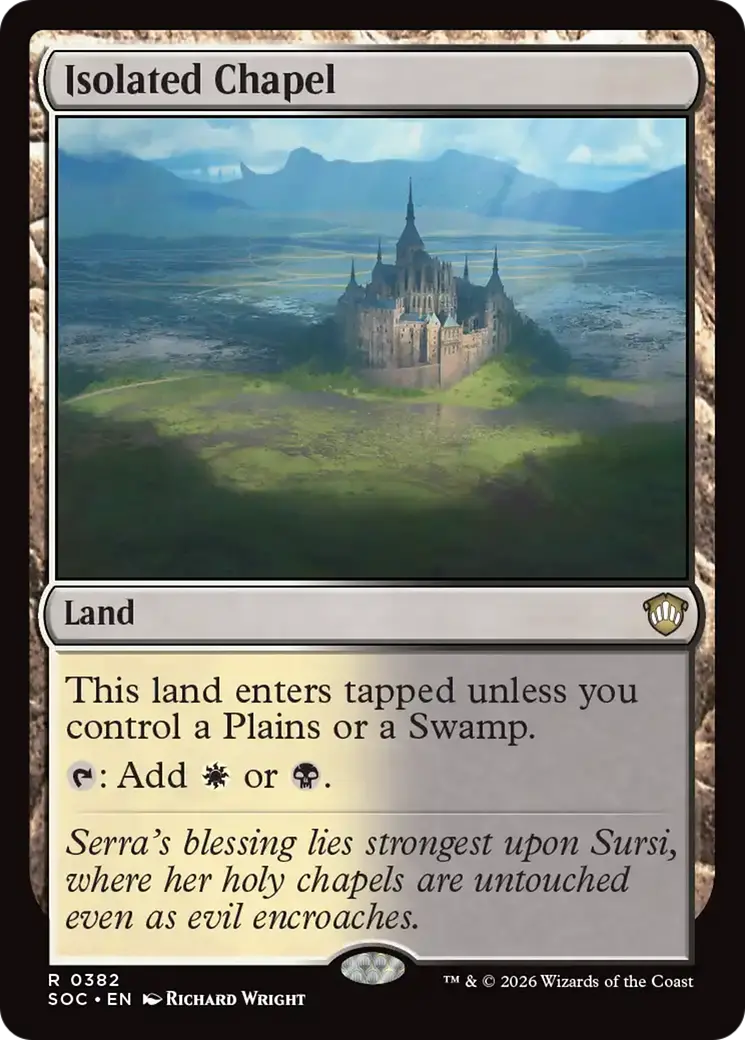 Isolated Chapel [Secrets Of Strixhaven Commander] 1