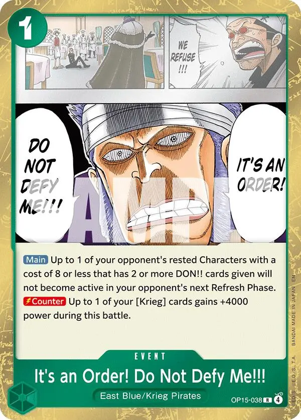 It's An Order! Do Not Defy Me!!! [Adventure On Kami's Island] 1