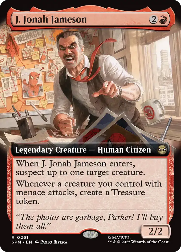 J. Jonah Jameson (Extended Art) [Marvel's Spider-Man] 1
