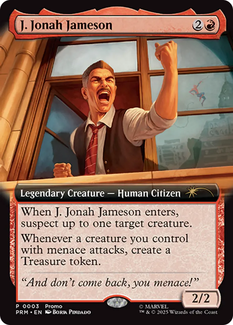 J. Jonah Jameson (Extended Art) [Marvel's Spider-Man Promos] 1