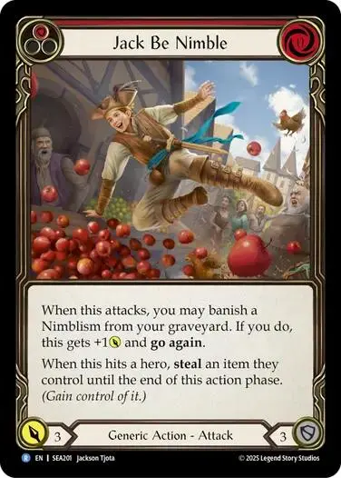 Jack Be Nimble [Sea201] (High Seas)  Rainbow Foil 1