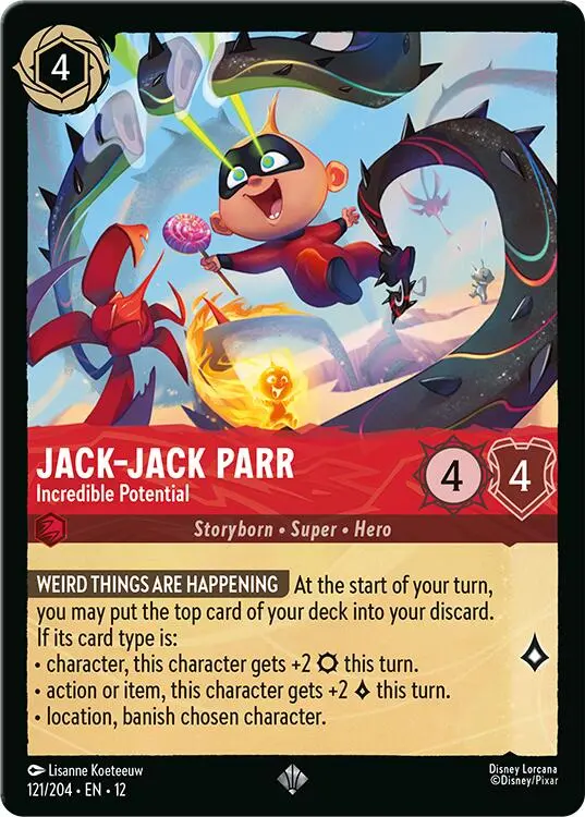 Jack-Jack Parr - Incredible Potential (121/204) [Wilds Unknown] 1
