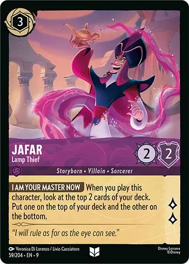 Jafar - Lamp Thief (59/204) [Fabled] 1