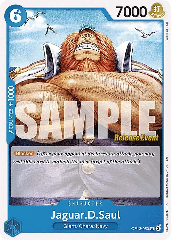 Jaguar.D.Saul [Legacy Of The Master Release Event Cards] 1
