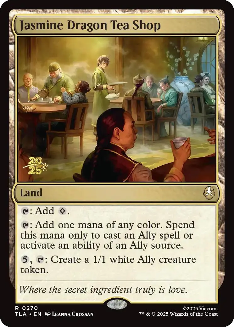 Jasmine Dragon Tea Shop [Avatar: The Last Airbender Prerelease Cards] 1