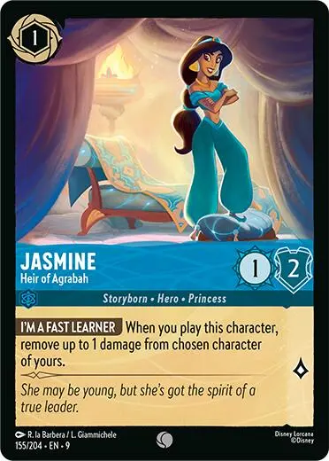 Jasmine - Heir Of Agrabah (155/204) [Fabled] 1