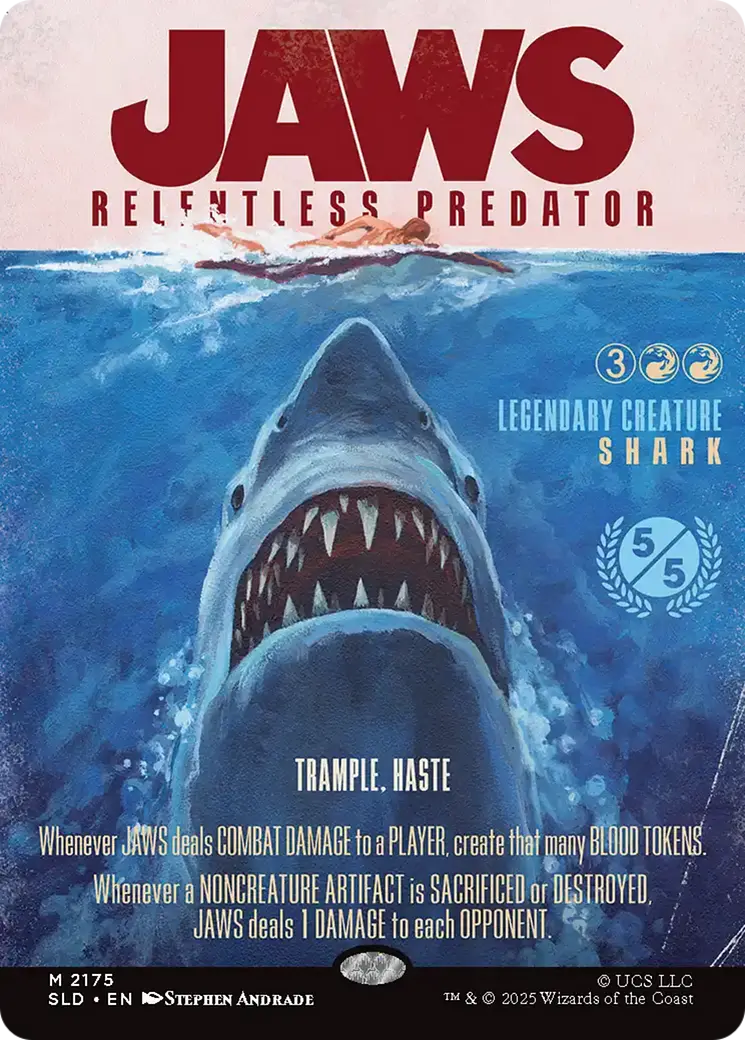 Jaws, Relentless Predator [Secret Lair Drop Series] 1