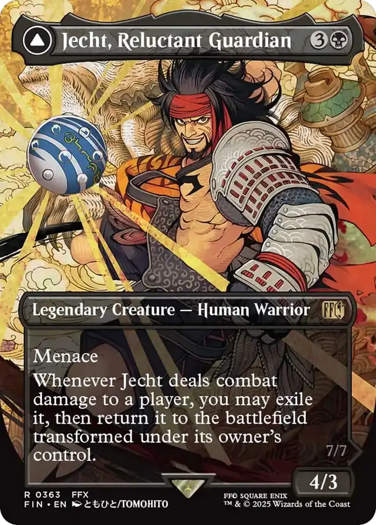 Jecht, Reluctant Guardian // Braska's Final Aeon (Borderless) [Final Fantasy] 1