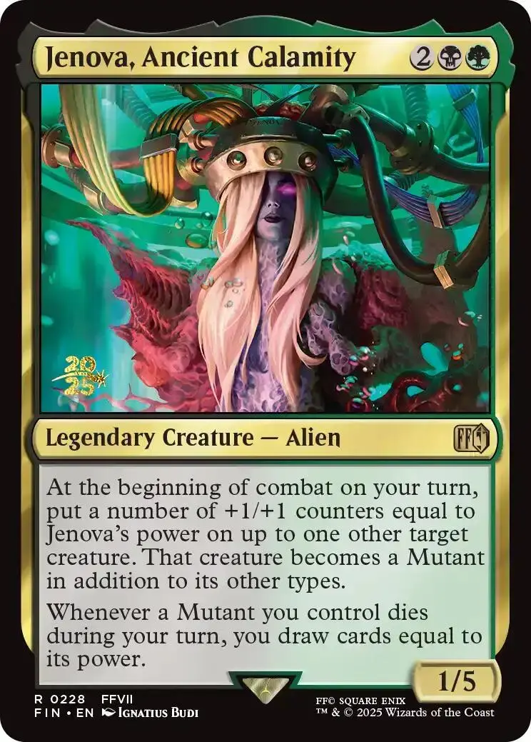 Jenova, Ancient Calamity [Final Fantasy Prerelease Promo] 1