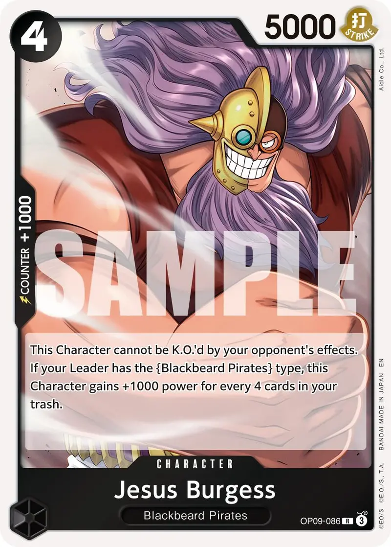 Jesus Burgess (Reprint) [Premium Booster -The Best- Vol. 2] 1