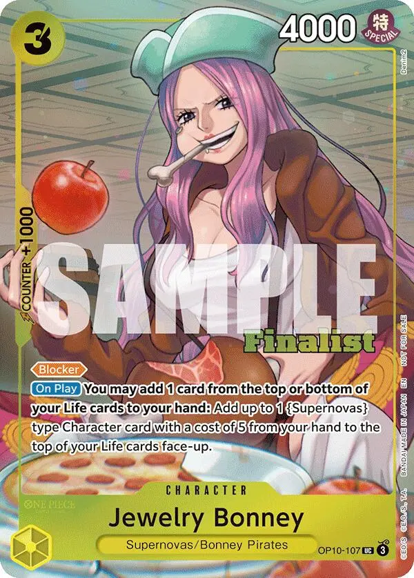 Jewelry Bonney (Cs 25-26 Finalist Card Set 2) [One Piece Promotion Cards] 1