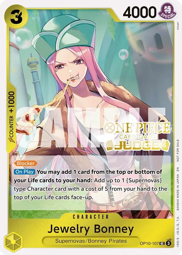 Jewelry Bonney (Judge Pack Vol. 7) [One Piece Promotion Cards] 1