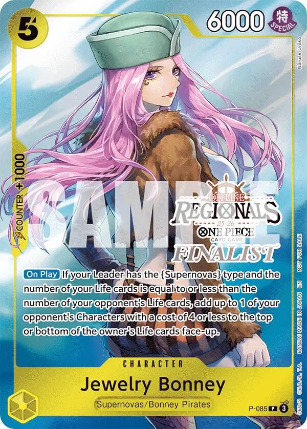 Jewelry Bonney (Offline Regional Finalist Card Set 2025 Vol.2) [One Piece Promotion Cards] 1