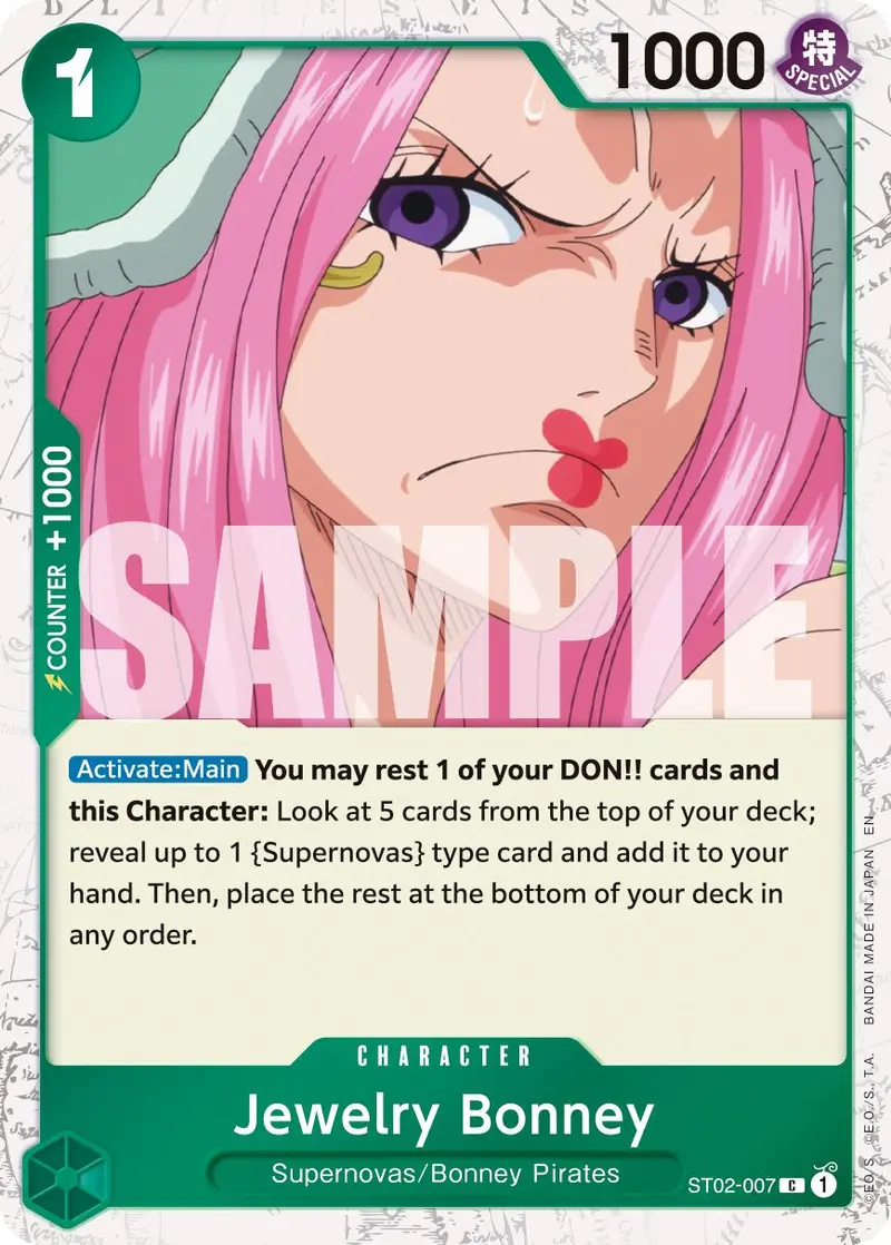 Jewelry Bonney (St02-007) (Pirate Foil) [Premium Booster -The Best- Vol. 2] 1