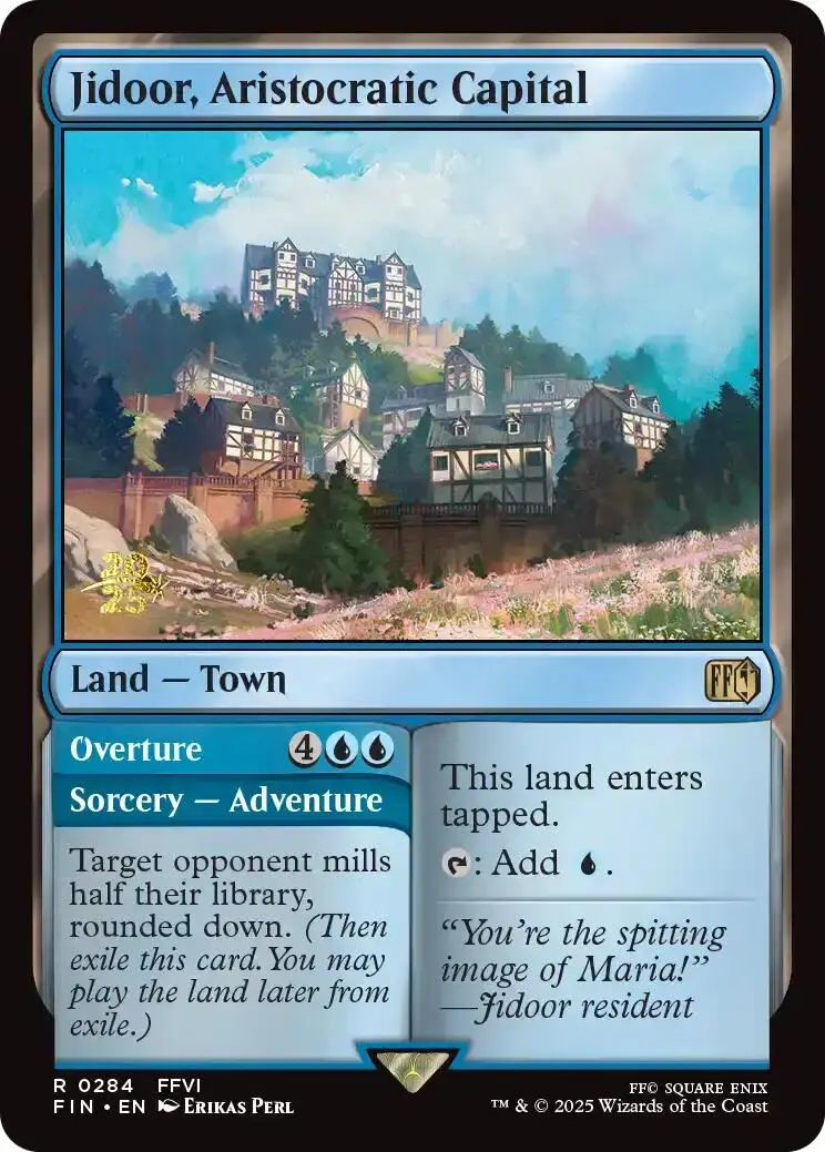 Jidoor, Aristocratic Capital [Final Fantasy Prerelease Promo] 1