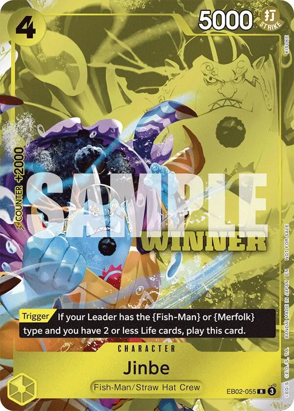 Jinbe (Winner Pack 2025 Vol. 3) [One Piece Promotion Cards] 1