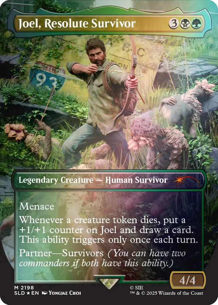 Joel, Resolute Survivor (Rainbow Foil) [Secret Lair Drop Series] 1