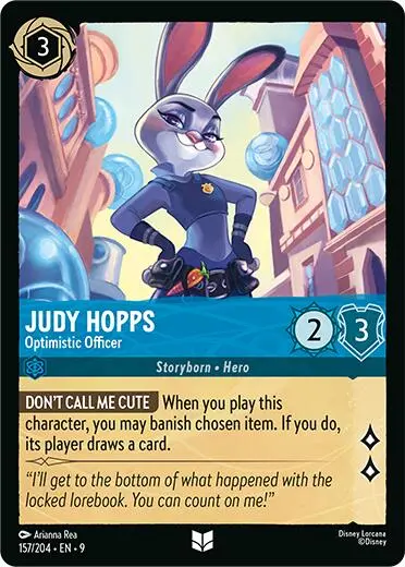Judy Hopps - Optimistic Officer (157/204) [Fabled] 1