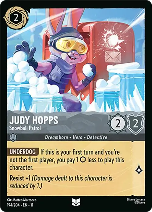 Judy Hopps - Snowball Patrol (194/204) [Winterspell] 1