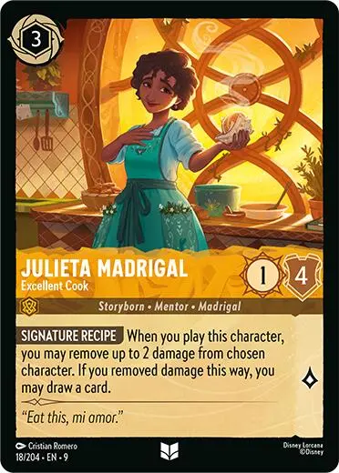 Julieta Madrigal - Excellent Cook (18/204) [Fabled] 1