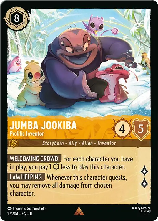 Jumba Jookiba - Prolific Inventor (19/204) [Winterspell] 1