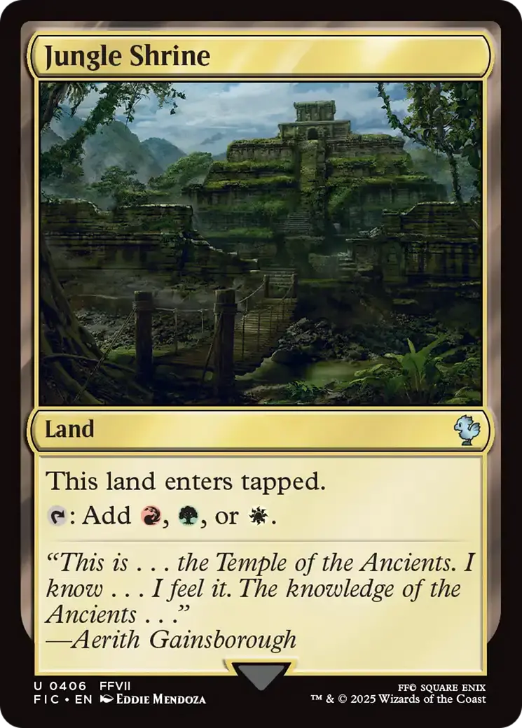 Jungle Shrine [Final Fantasy Commander] 1