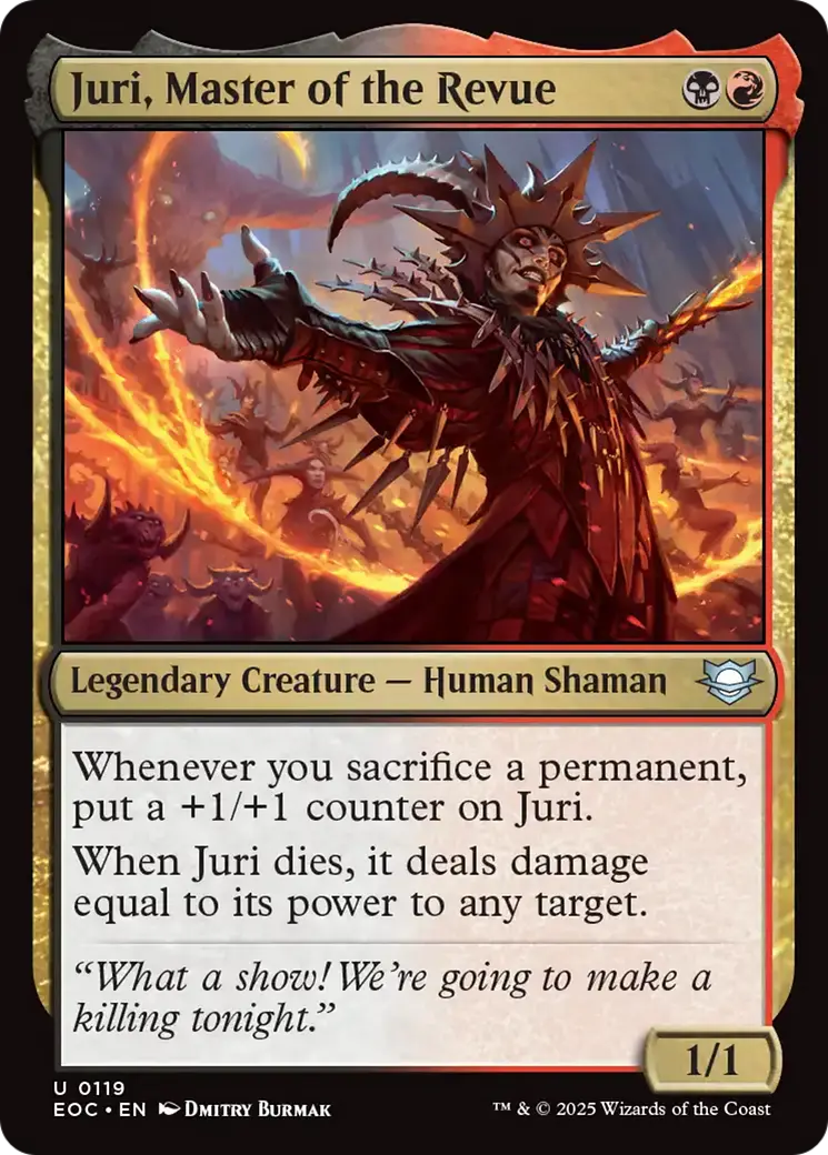 Juri, Master Of The Revue [Edge Of Eternities Commander] 1