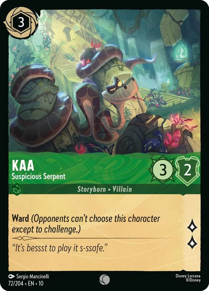 Kaa - Suspicious Serpent (72/204) [Whispers In The Well] 1