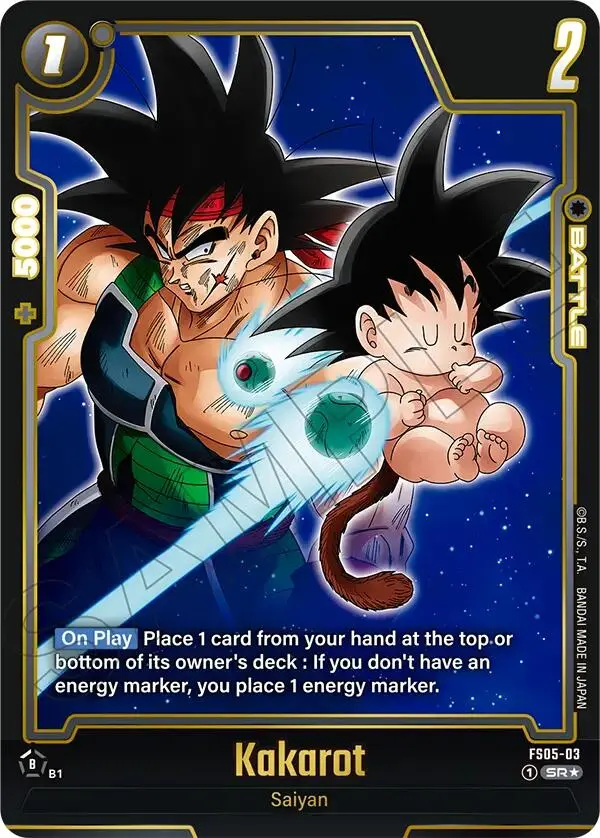 Kakarot (Alternate Art) [Starter Deck: Bardock] 1