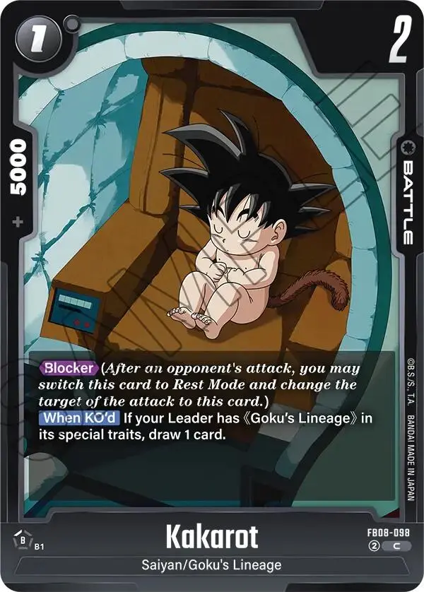 Kakarot (Fb08-098) [Saiyan's Pride] 1