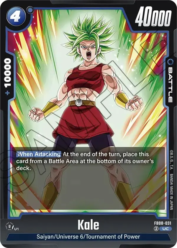 Kale (Fb08-031) [Saiyan's Pride] 1