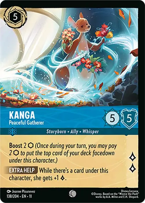 Kanga - Peaceful Gatherer (Foil) (138/204) [Winterspell] 1