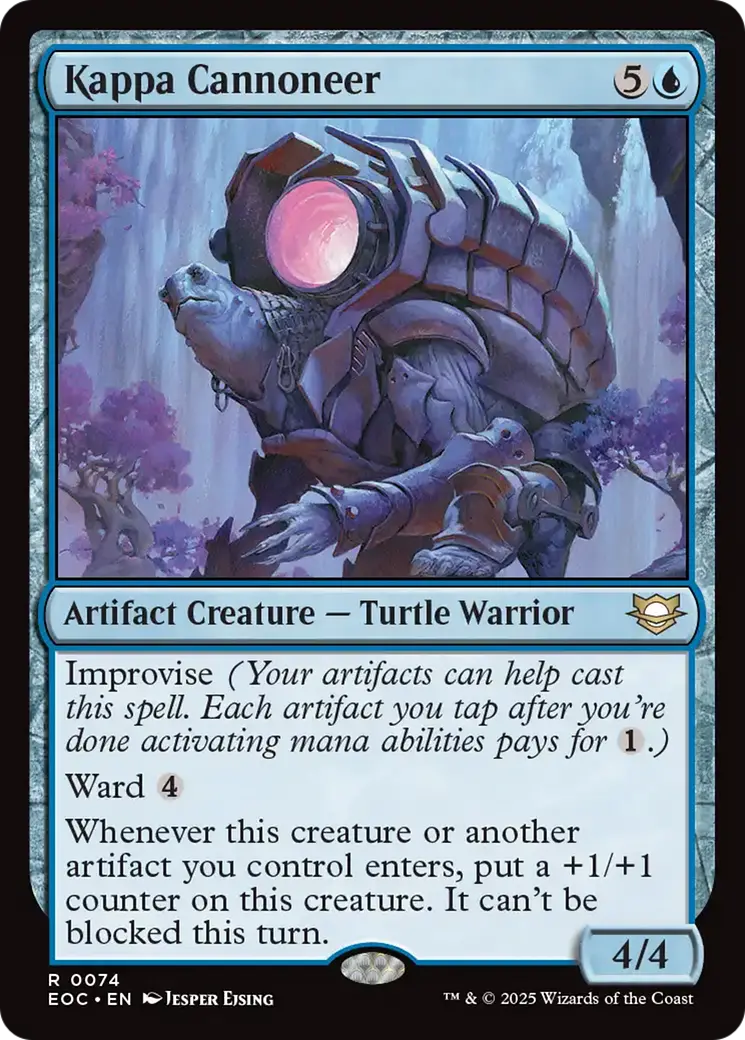 Kappa Cannoneer [Edge Of Eternities Commander] 1