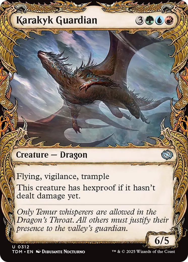 Karakyk Guardian (Showcase) [Tarkir: Dragonstorm] 1
