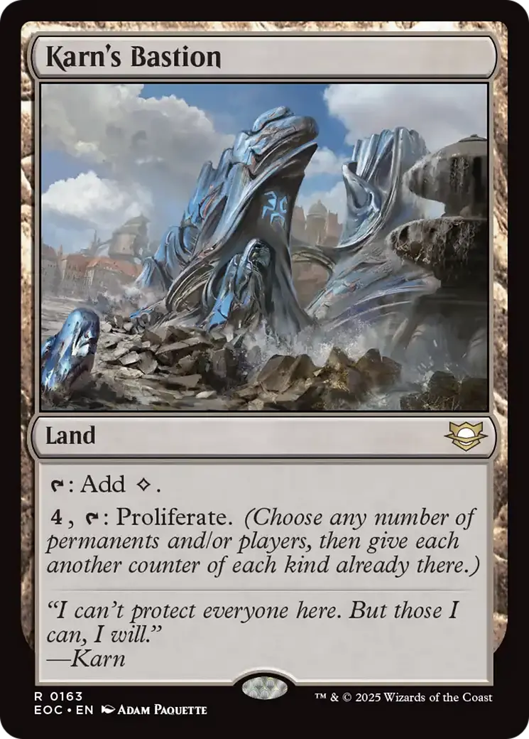 Karn's Bastion [Edge Of Eternities Commander] 1