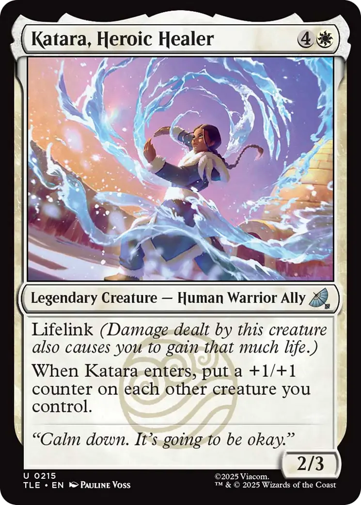 Katara, Heroic Healer [Avatar: The Last Airbender: Eternal-Legal] 1