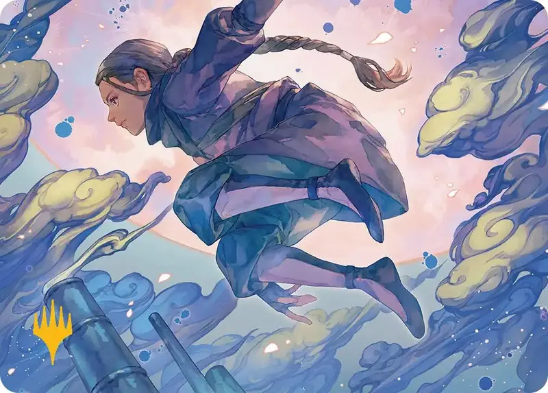Katara, Seeking Revenge Art Card (Gold-Stamped Planeswalker Symbol) [Avatar: The Last Airbender Art Series] 1