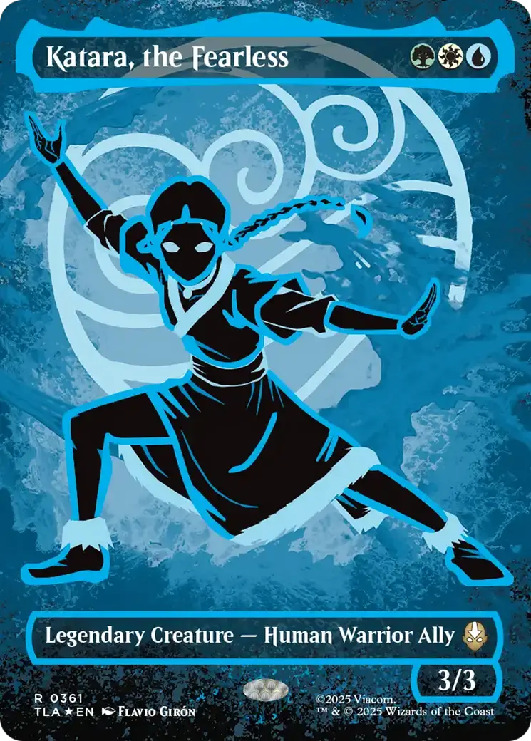 Katara, The Fearless (Borderless Battle Pose) [Avatar: The Last Airbender] 1
