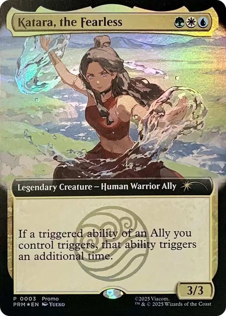 Katara, The Fearless (Extended Art) [Media Promos] 1