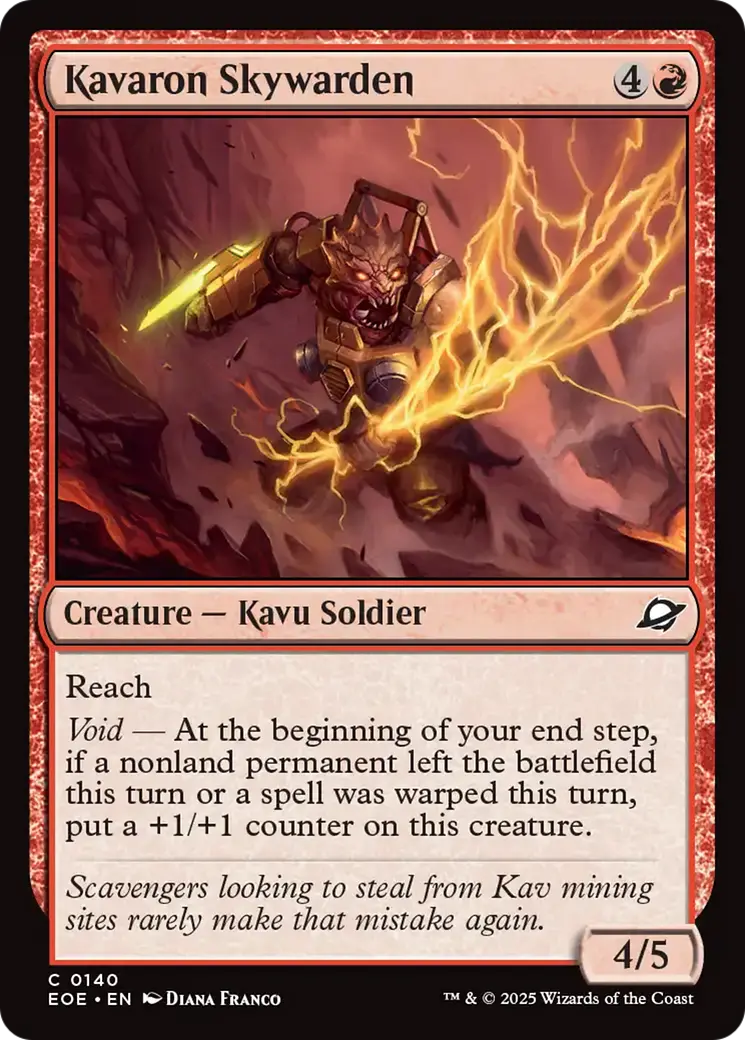 Kavaron Skywarden [Edge Of Eternities] 1