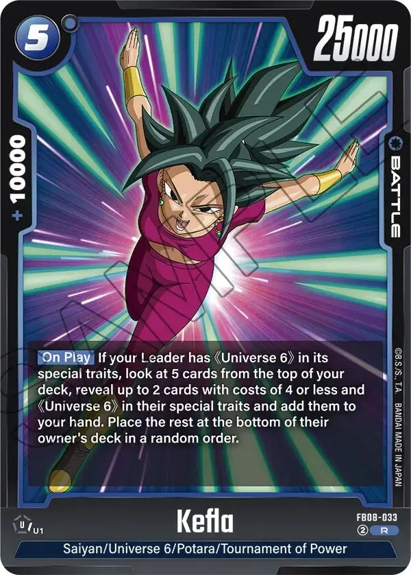Kefla (Fb08-033) [Saiyan's Pride] 1