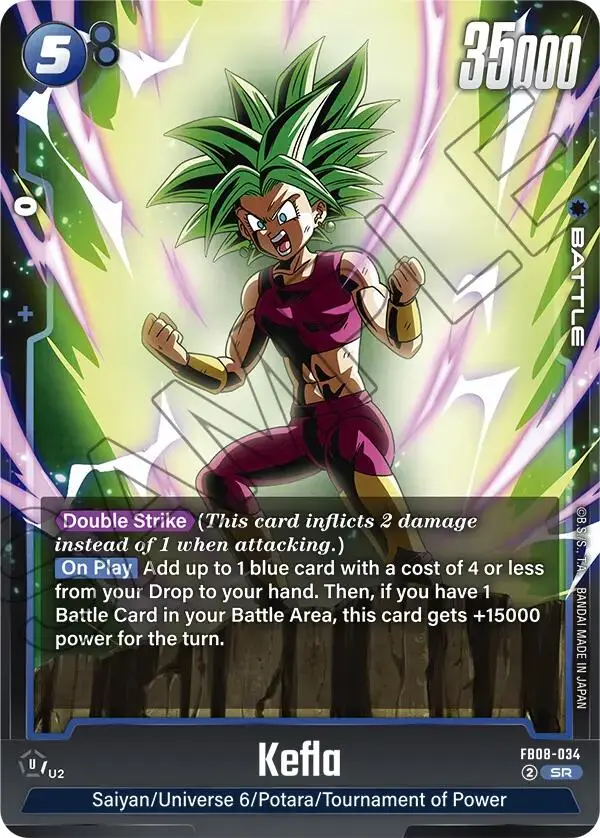 Kefla (Fb08-034) [Saiyan's Pride] 1