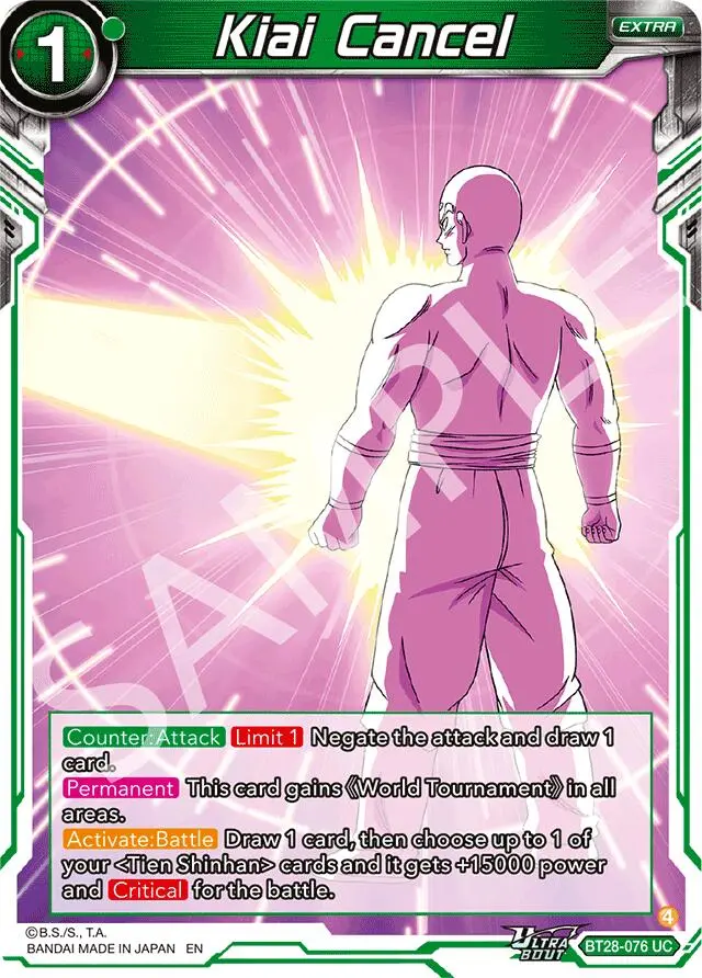Kiai Cancel (Bt28-076) [Prismatic Clash] 1