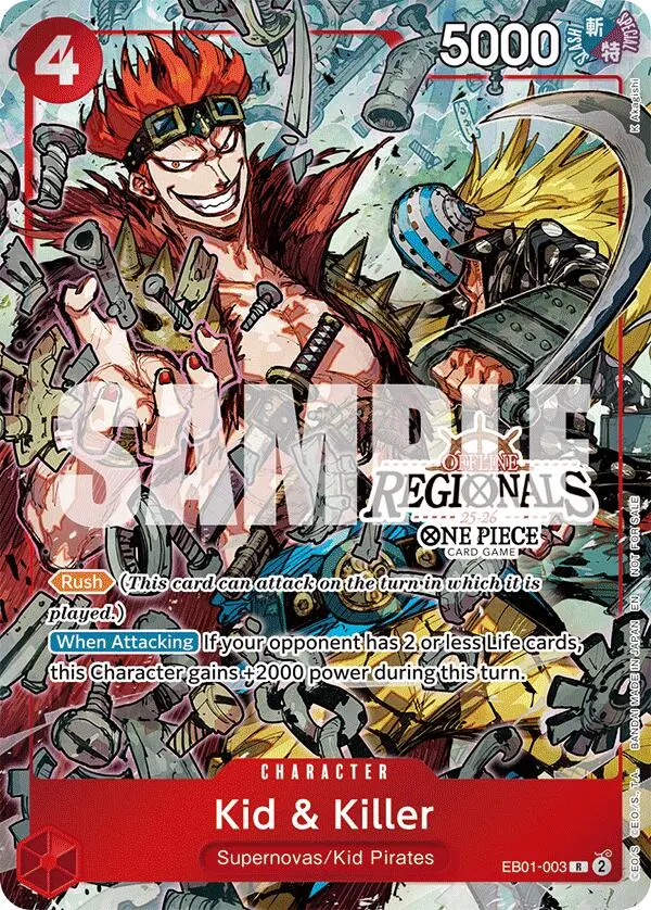 Kid & Killer (Offline Regional Participation Pack 2025 Vol.2) [One Piece Promotion Cards] 1