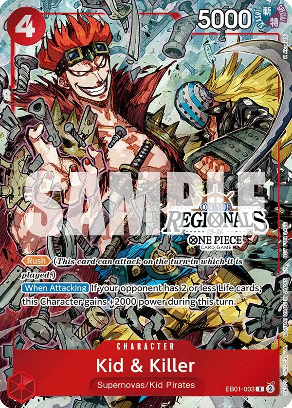 Kid & Killer (Online Regional Participation Pack 2025 Vol.2) [One Piece Promotion Cards] 1