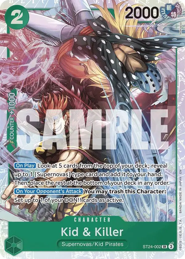 Kid & Killer [Starter Deck: Green Jewelry Bonney] 1