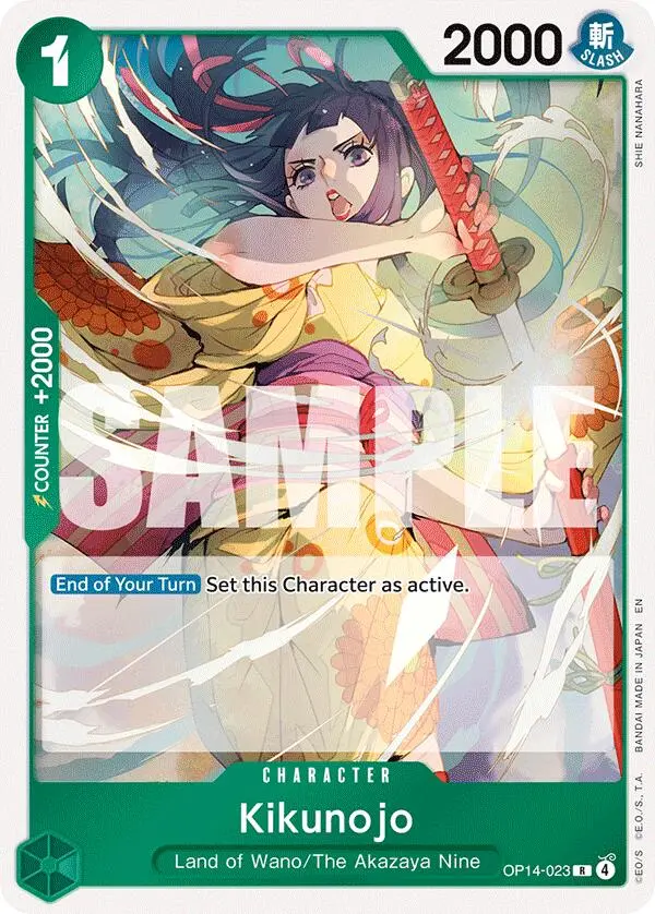 Kikunojo (Op14-023) [The Azure Sea's Seven] 1
