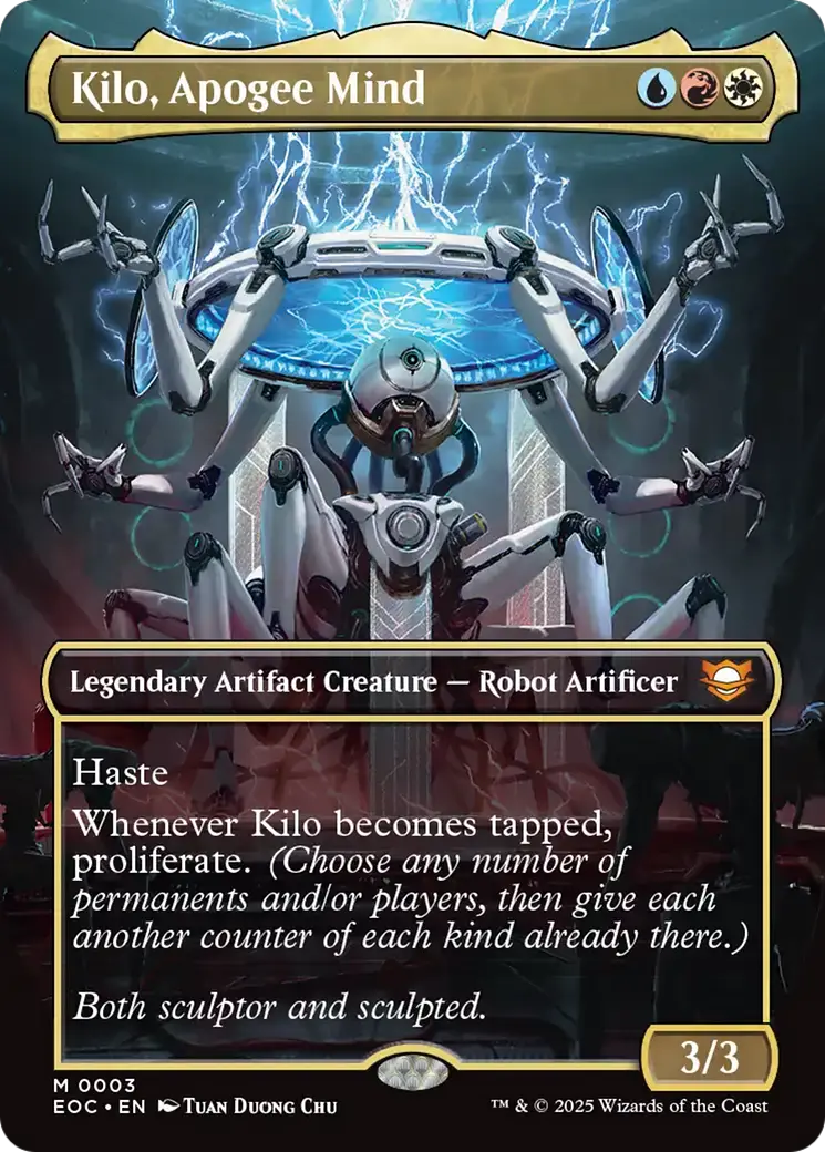 Kilo, Apogee Mind (Borderless) [Edge Of Eternities Commander] 1